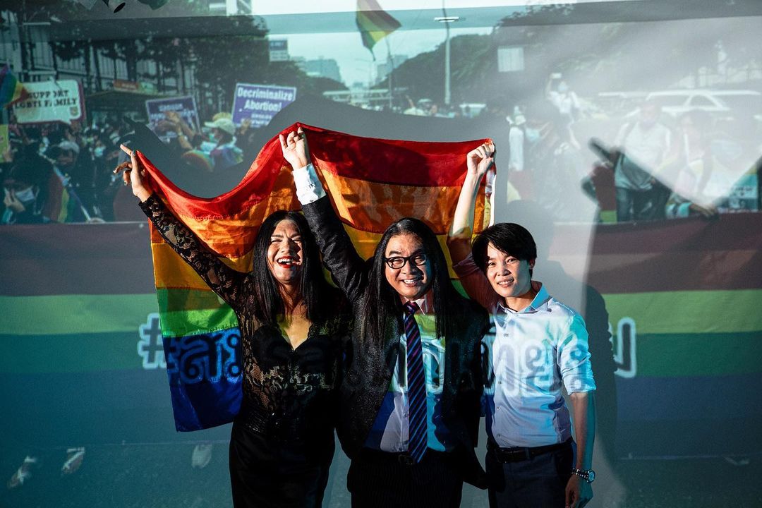 The first Thai elected LGBTQ representatives (สส. LGBTQ)